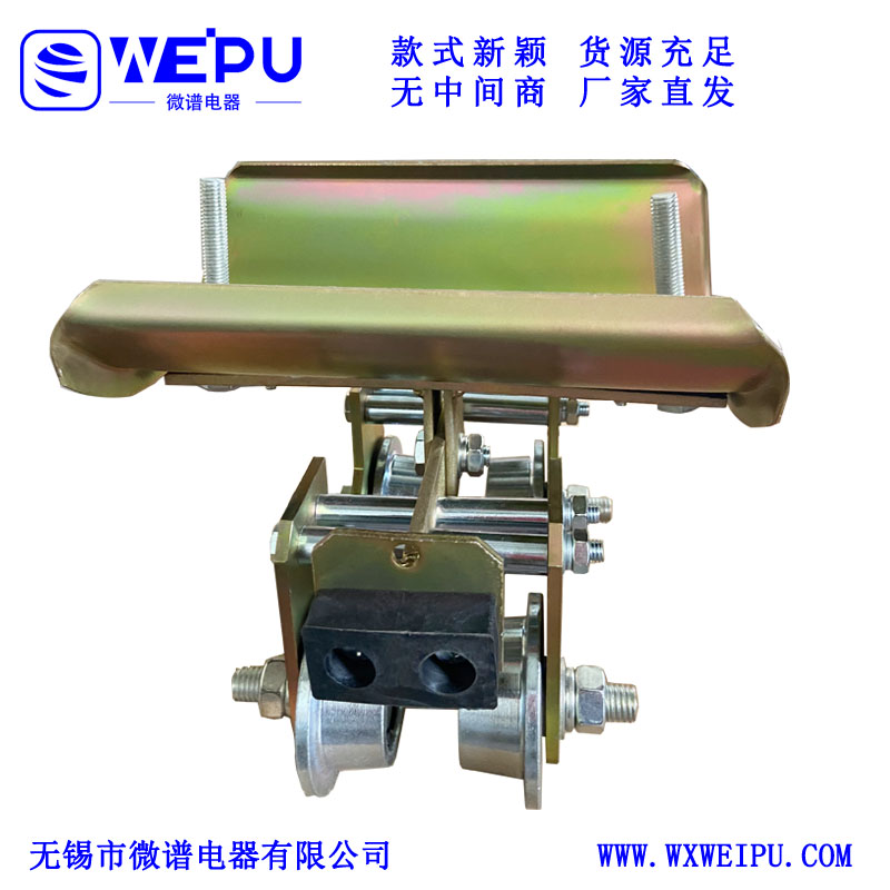 电缆滑车是一种理想的物流供电系统，根据其轨道的不同可分为C型轨电缆滑车和I (H)型轨电缆滑车两种。该系统对环境的要求比较低，运行平稳且不产生火花，在室内、室外、多尘、多灰及温差较大的场合均能正常工作。扁电缆和圆电缆均能安装使用，并在滑车的两端装有缓冲装,对电缆起保护作用。若选用圆电缆，建议选择特殊型旋转滑车。工具滑车上配有球铰吊环，能自行校正悬挂物重心。目前电缆滑车已被广泛应用于各种通用桥式起重机、门式起重机、电动葫芦自行小车、仓库、船厂、码头等起重设备的移动供电。